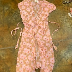 Acacia capsule mahalo wrap dress honey